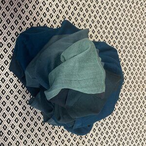 Humanoid Wool Color block Pattern Scarf